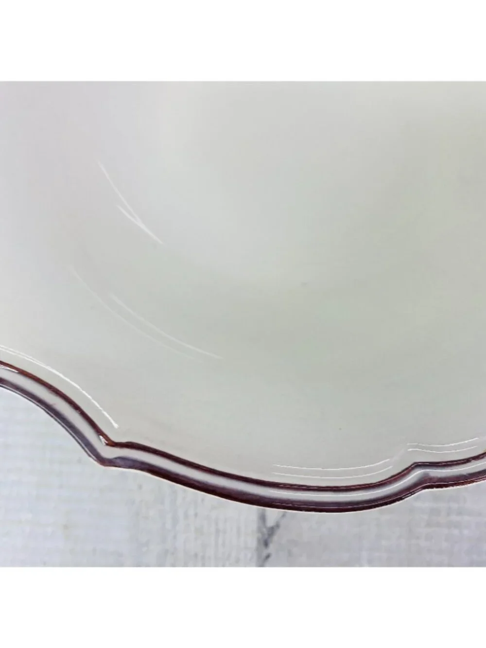 Bordallo Pinheiro Portugal CHAMBORD Scalloped Cream Soup Ceral Bowls Set of 4